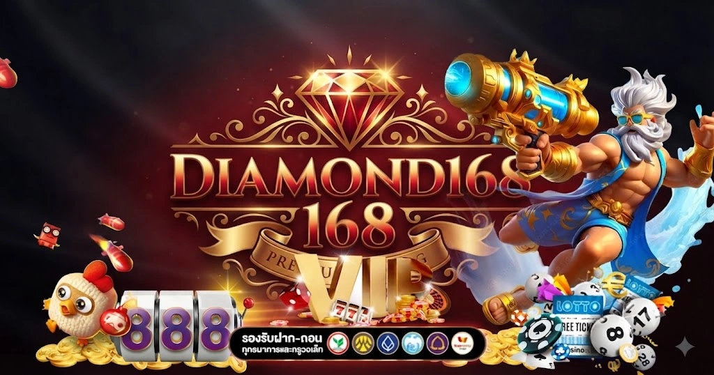 DIAMOND168 เว็บเกมออนไลน์ครบวงจร เล่นง่าย ฝากถอนรวดเร็ว